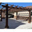 Pergola de couleur unie Mission-709337885