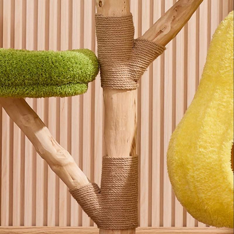 4 Tiers Cat Tree with Condons,Perch,Scratching Posts