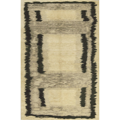 Tapis multicolore de haute qualité noué à la main