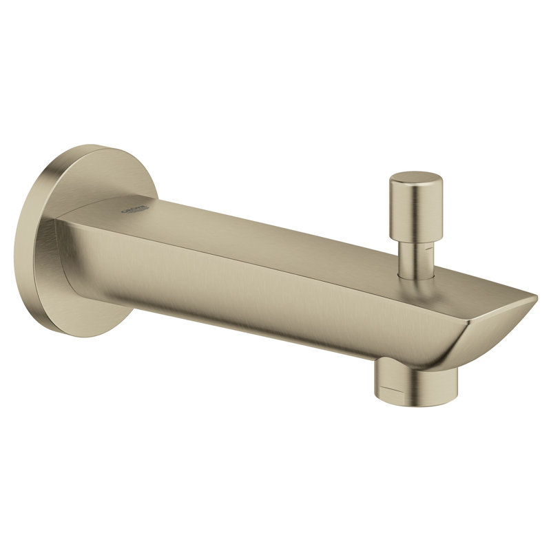 Eurosmart Wall Mounted Tub Spout Trim, Brushed Nickel