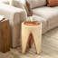 Vela 21" Meh Wood Accent Table