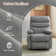 Swivel Rocker Recliner Chair in Velvet, Compact Modern Design Recliners for Small Spaces with Plush Comfort