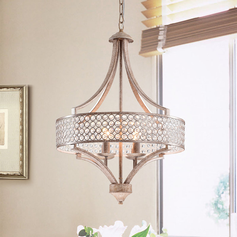 Abree 4 - Light Lantern Geometric Chandelier