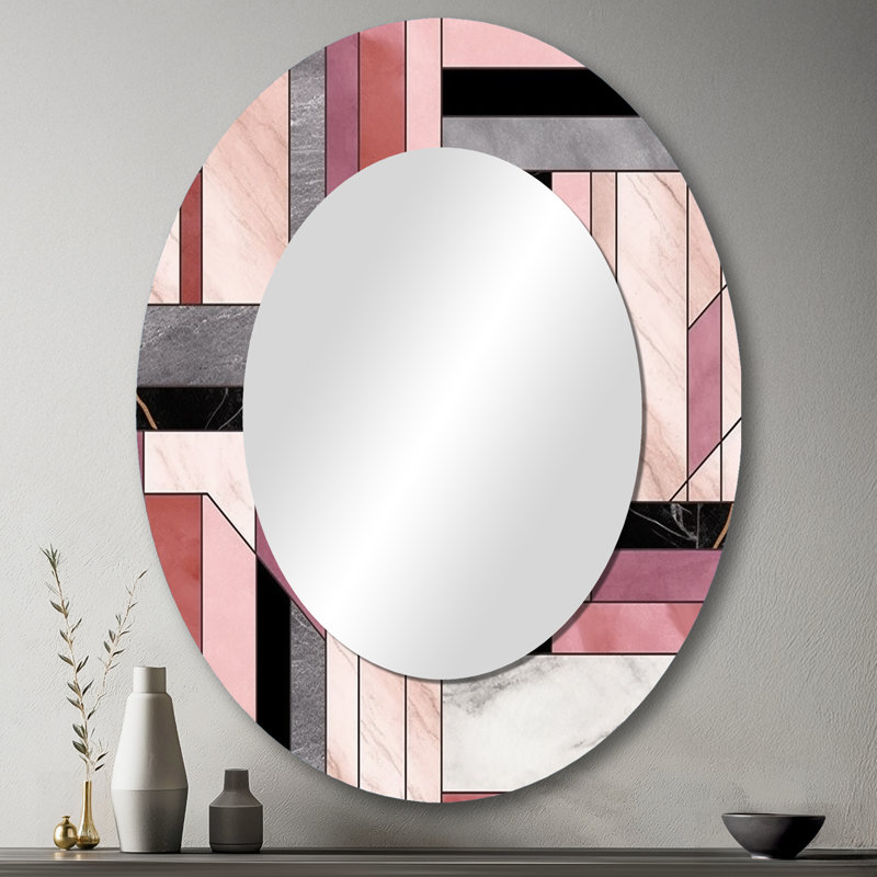 Maglio - Abstract Metal Mirror, 43" x 33"
