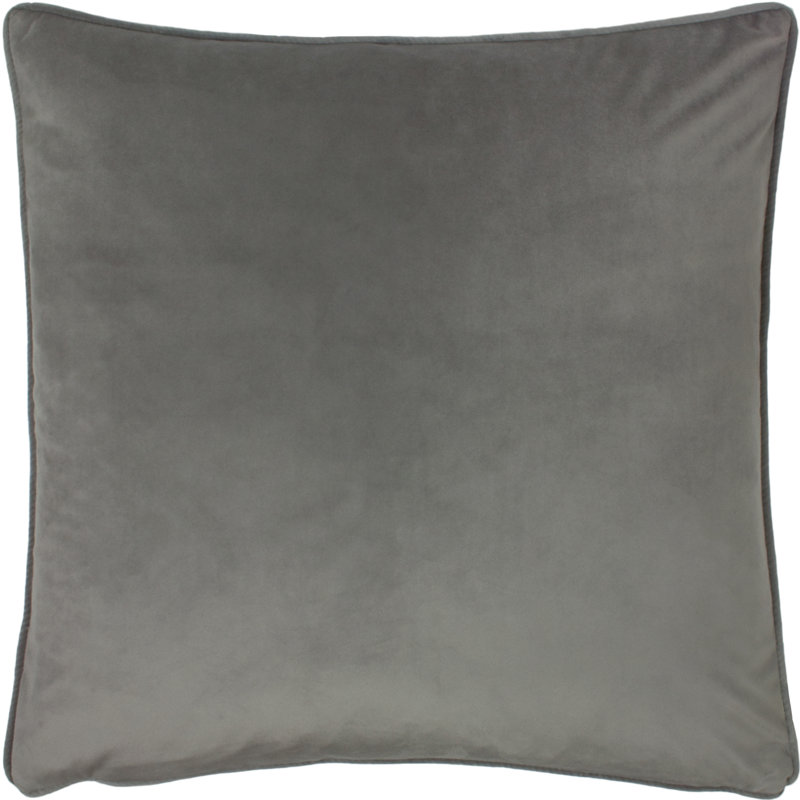 Opulence Square Cushion Cover, Steel