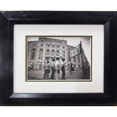 « yankee stade garçons » de new york, reproduction de photo encadrée