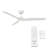 54" Blitzen 3 - Blade Smart Ceiling Fan With Remote Control Included, Works With Google Assistant, Amazon Alexa, iOS And Android APP-55354972-56616319