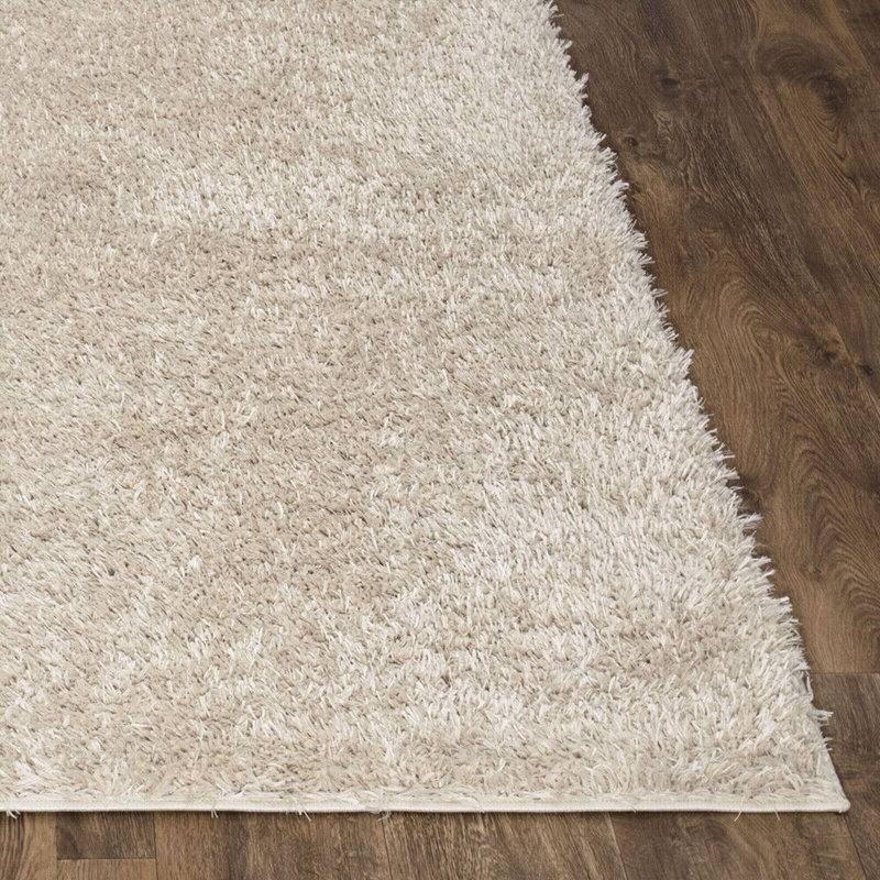 Silver Solid Colour Indoor / Outdoor Area Rug, Rectangle 50 x 80cm