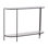 Brian 43" Wide Banswara Marble Console Table, White