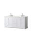 Meuble-lavabo double autoportant 72 po avec plateau en quartz Avery-98213417-98213416-98213413