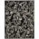 Ammundsen Floral Anthracite/Light Grey Area Rug