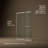 Elate Sliding Shower Door, 70-1/2-In H X 56-1/4 - 59-5/8-In W, With 1/4-In Thick Crystal Clear Glass-55871008