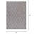 Avesbury Geometric Flatweave Taupe Twig Indoor Outdoor Area Rug-390813281