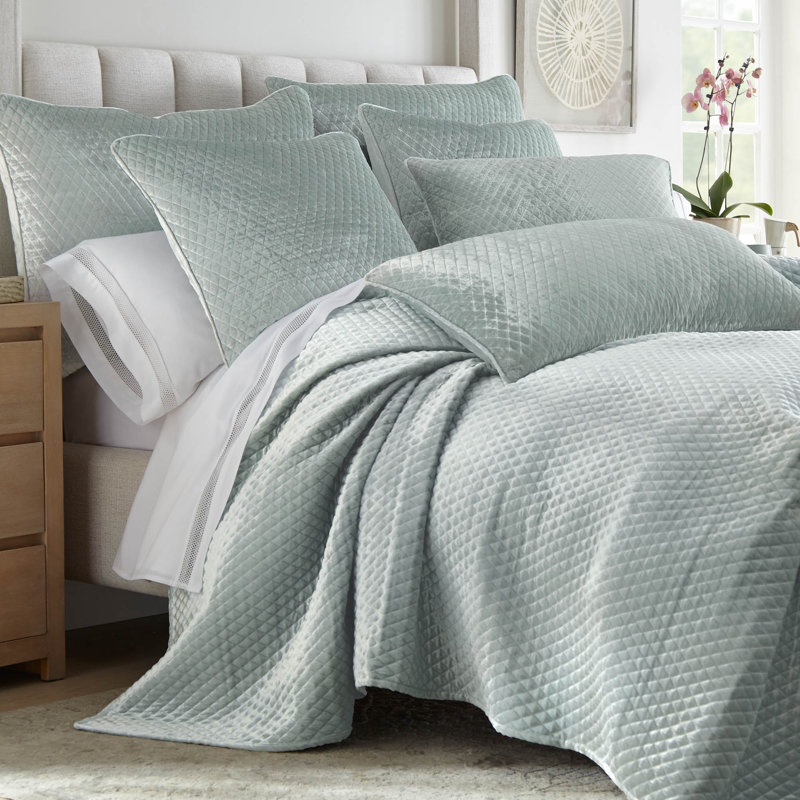 Enzo Coverlet, Queen Coverlet, Monstone