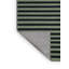 Tapis vert à rayures horizontales lavable à la machine-797967202