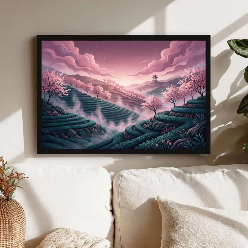 Art mural sur toile Teal, 16"H x 24"W