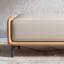 Banc rembourré en cuir Olnee-930781899