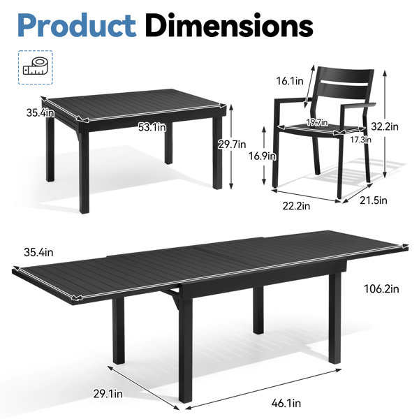 Dimensions du produit