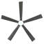Ventilateur de plafond à DEL 5 pales Bascio-383305362-378707608-378673189