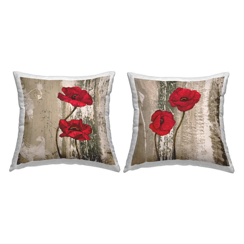 Abstract Throw Pillow
