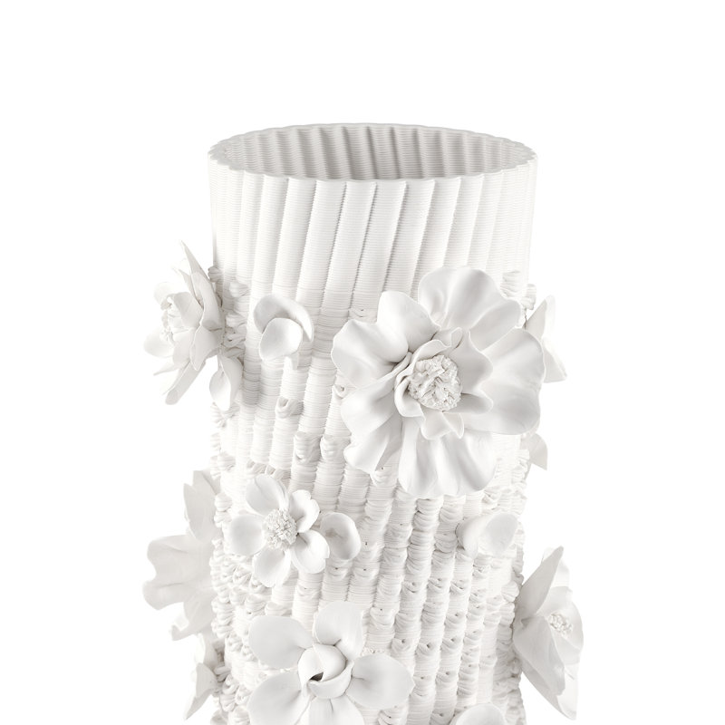Sylva Handcrafted Ceramic Table Vase, Medium