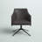 Elkader Faux Leather Swivel Accent Chair-630782639