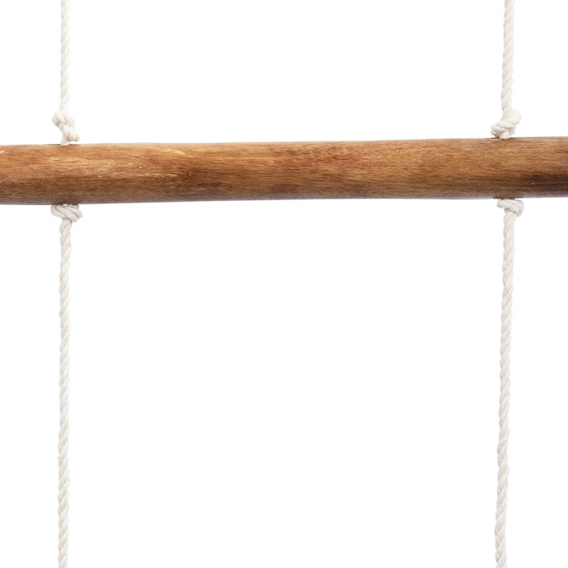 Échelle de couverture 4 pieds suspendue en macramé