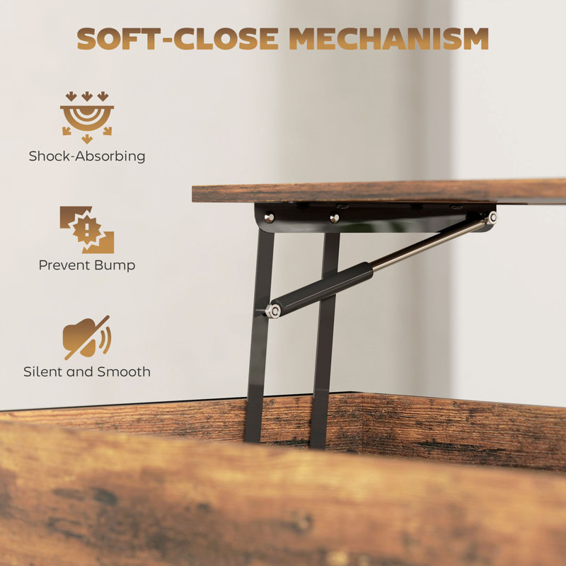 Lift Top Coffee Table with Storage
