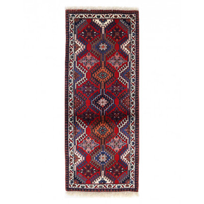 Fine Hand Hand Knotted Persian Yalameh runner 111x 49