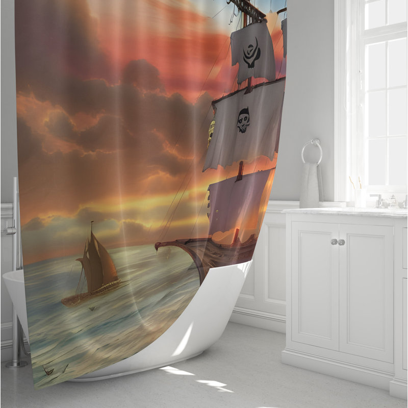 Rideau de douche Claryce, H 72 po x l 70 po