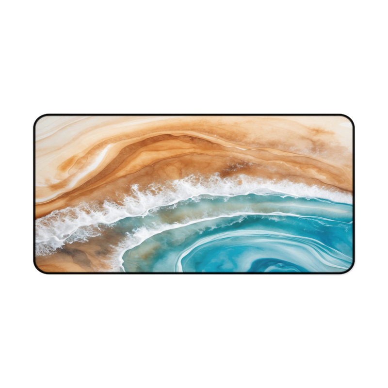 Polyester Desk Pad, 14.4x12.1