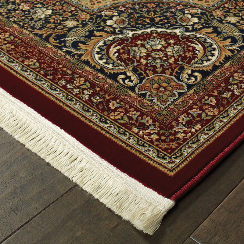 Knepp Oriental Indoor Rug, Rectangle 3'10" x 5'5"