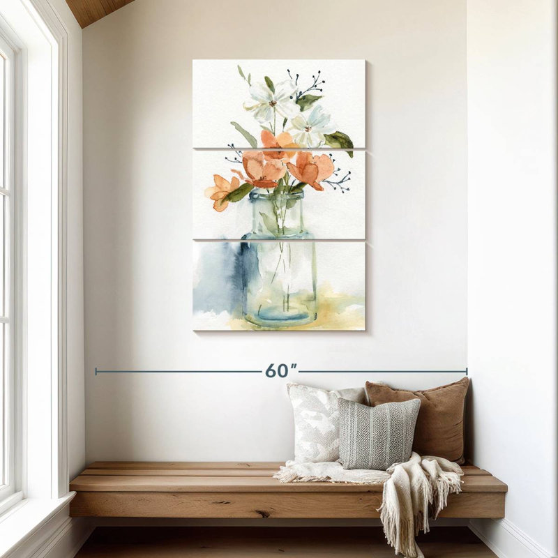 Harnek Simple Blossoms I, H 45 po x l 28 po