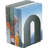 Modern & Contemporary Metal Non-Skid Bookends