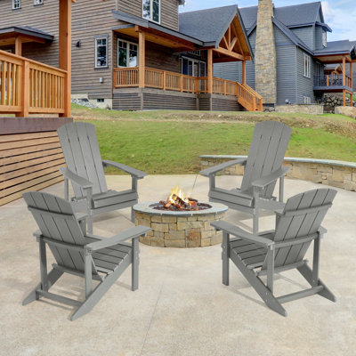 Ariiana Set Of 4 Outdoor Adirondack Chair