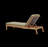 Haven Outdoor Teak Wood Chaise Lounge , Sunbrella Cushion Included-72366611