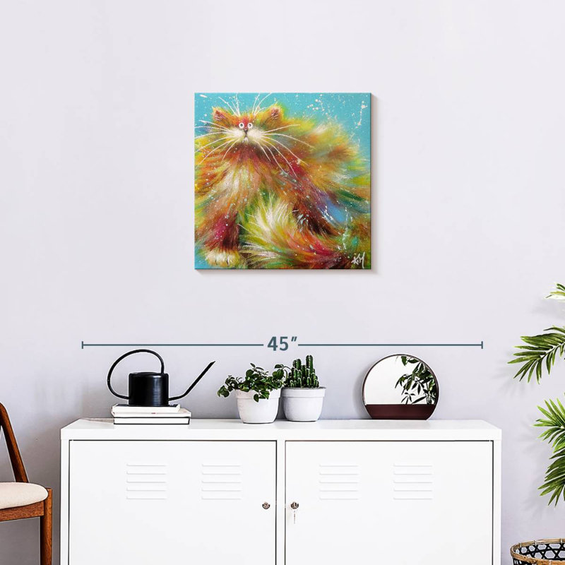 Brampt Kitty Calypso, 20" H x 20" W