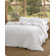 Bedsure Cotton Duvet Cover - Luxury Slub Weave 100% Cotton Duvet Cover Set with a Linen Like Textured, Easy Change Durable Bedding Set 3 Pieces
