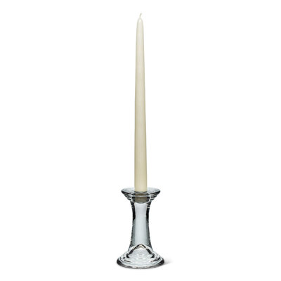 5'' H Glass Tabletop Candlestick