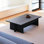 Simple rectangular solid wood coffee table