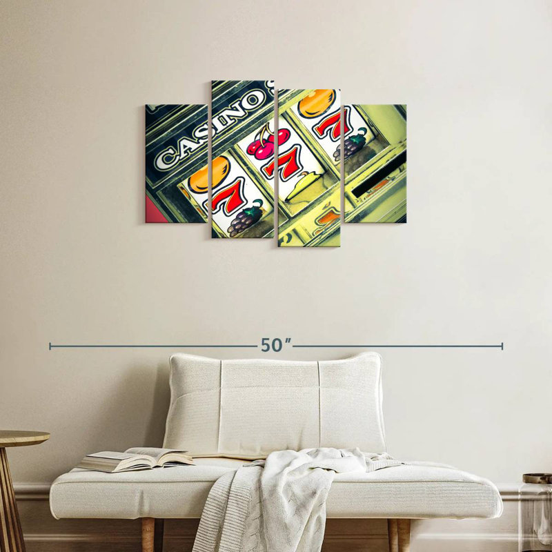 Senne Slot Machine Display, 22" H x 36" W