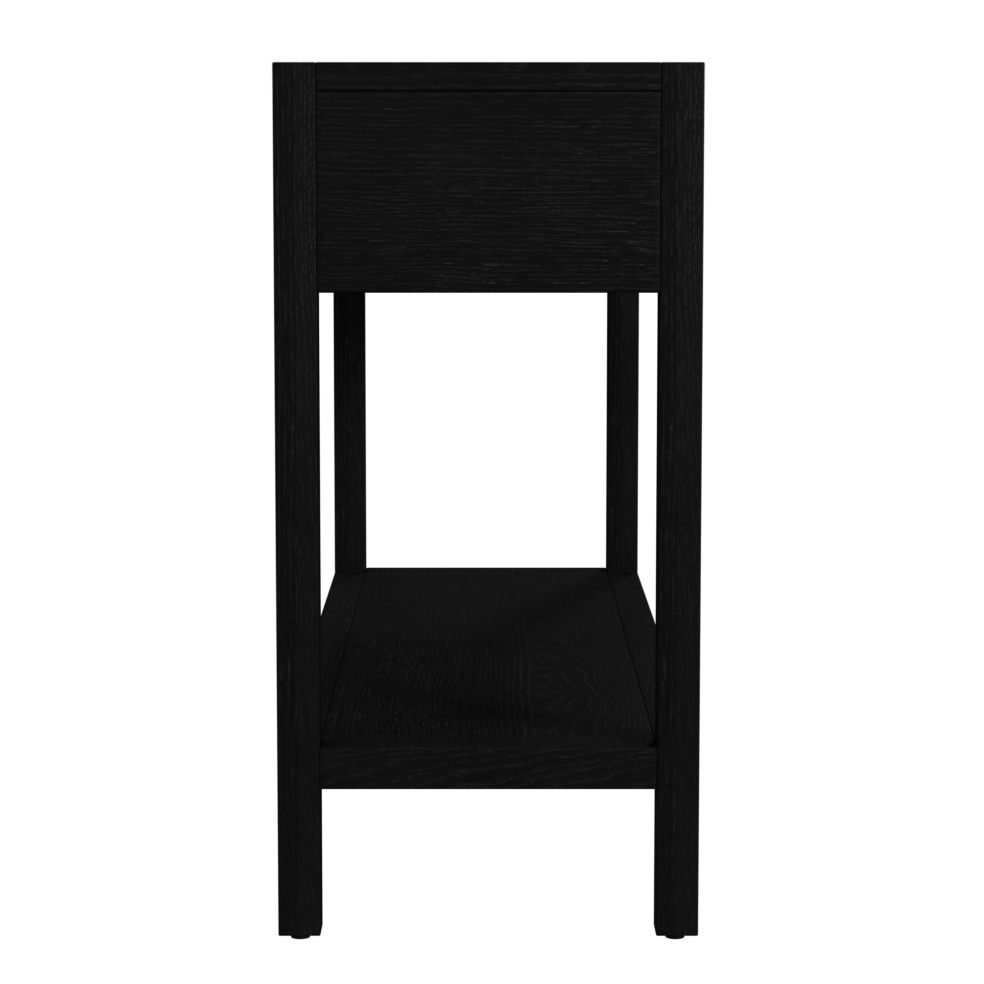 Elin 44" Console Table, Black