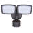 2 - Head LED Hardwired Dusk to Dawn Outdoor Security Flood Light with Motion Sensor and Timer-86691172
