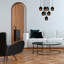 Everglades 9 - Light Black Cluster Pendant