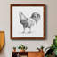Toile encadrée «Barn Fowl I-Premium» - prête à être accrochée-958320635-958320638