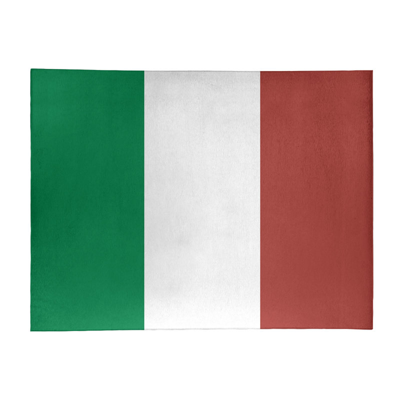 Tapis à rayures vert/doré, Rectangle 9 pi x 12 pi
