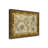 Antique World Map Framed by Vision Studio - Wrapped Canvas Print-33522664
