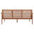 Alderico Solid Wood Acacia Outdoor Bench-563784691-563784688