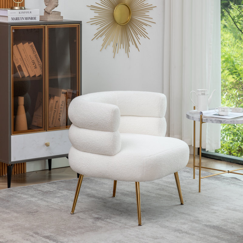 Etta Avenue™ Demetrius Upholstered Barrel Chair & Reviews - Wayfair Canada