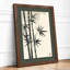 Bamboo Study Japandi - Framed Print-282484406-282484407